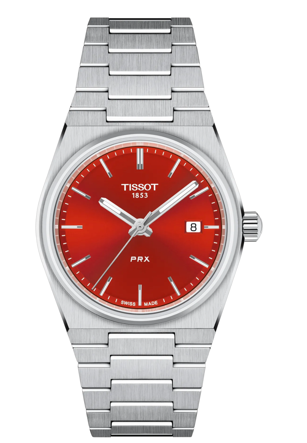 TISSOT PRX QUARTZ RED 35MM