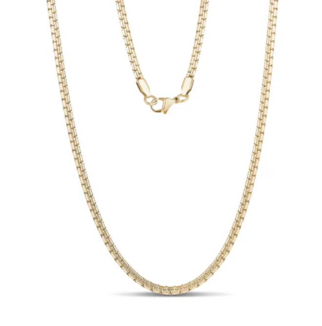 FLAT BOX LINK CHAIN (3.5MM))