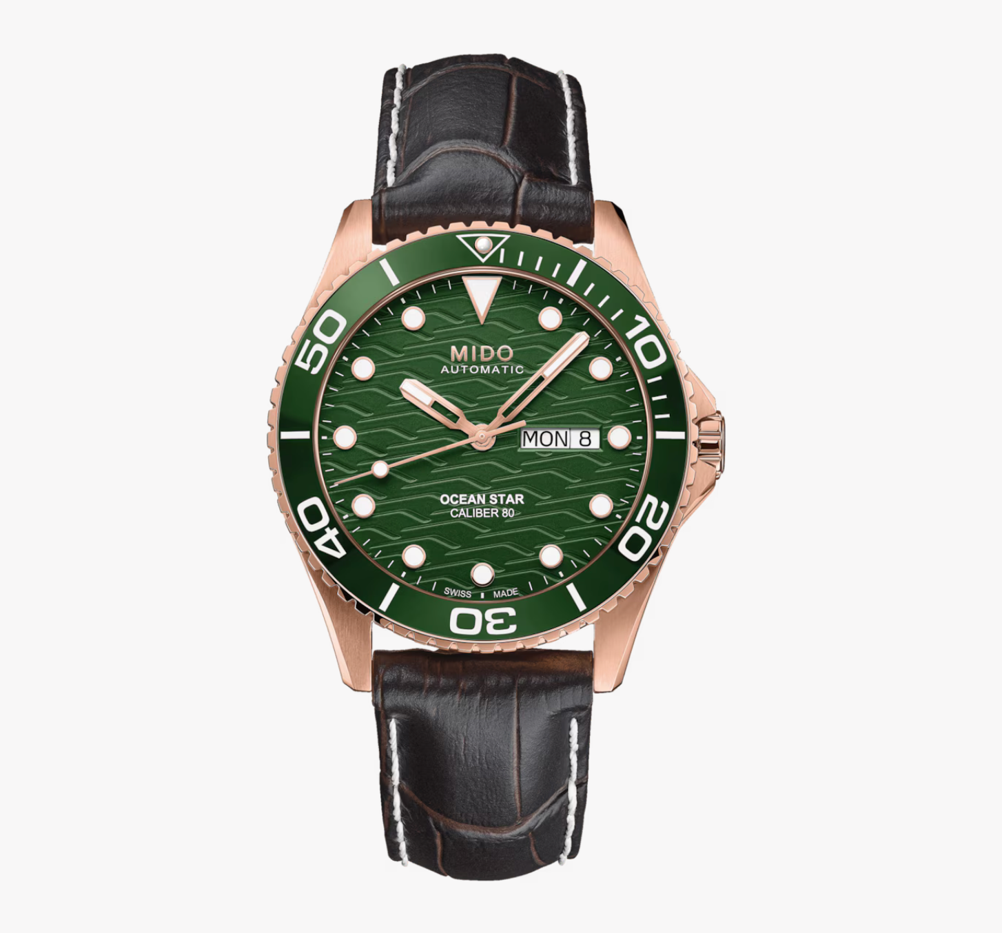 Mido Ocean Star 200C Leather Strap