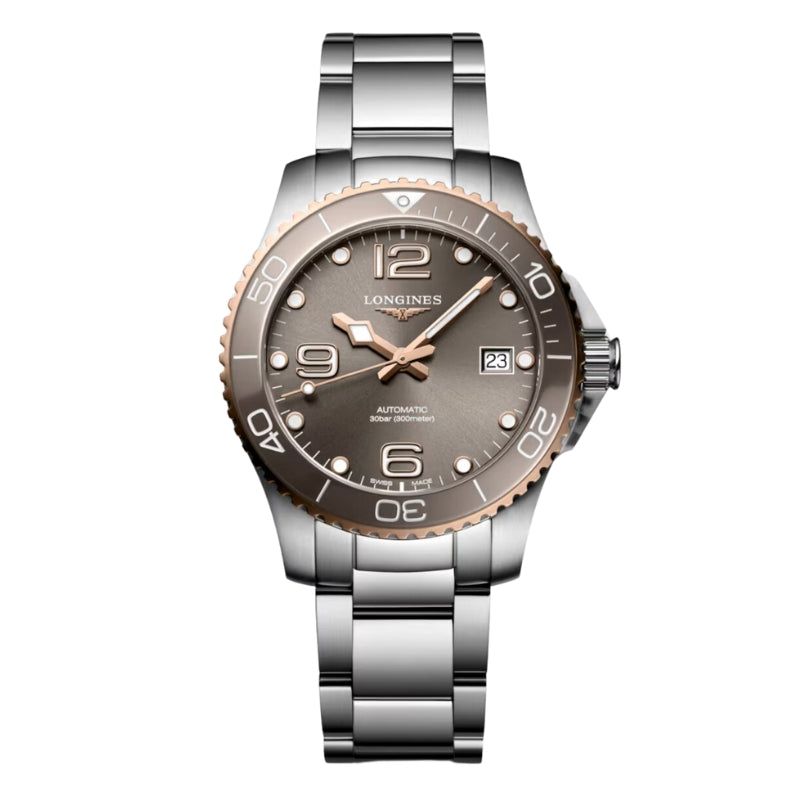 Longines Hydroconquest Grey Dial 39mm - L3.780.3.78.6