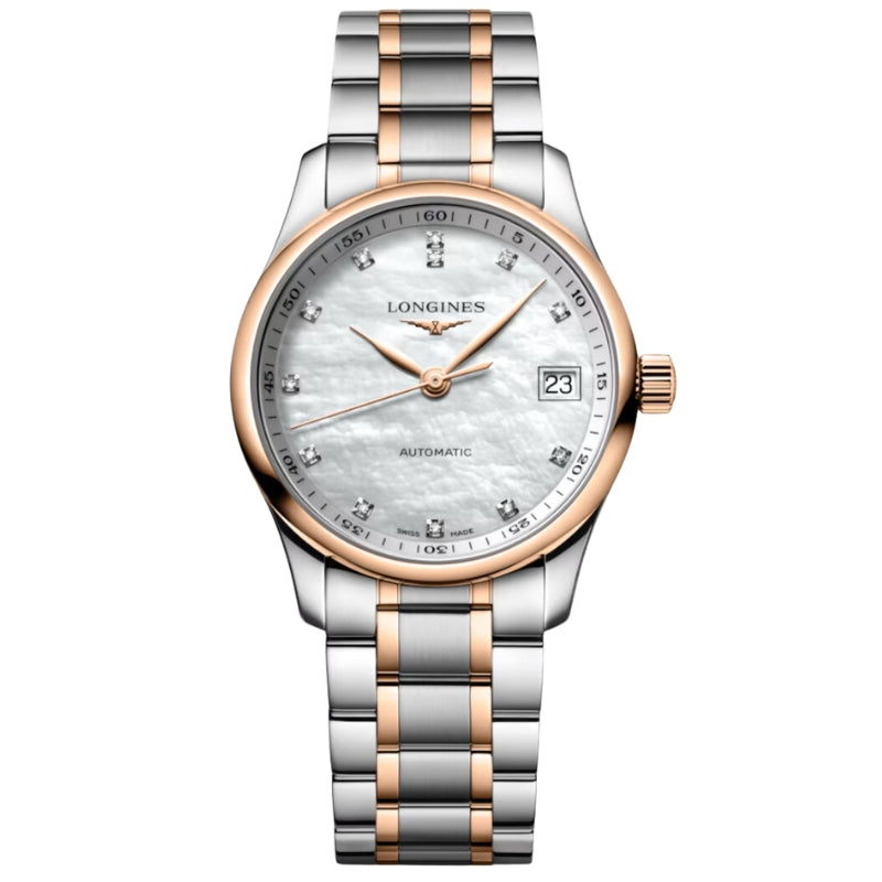 Longines Master Collection Two-Tone Stainless Steel and Rose Gold 34mm - L2.357.5.89.7