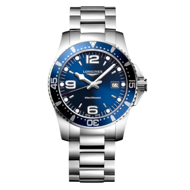 Longines Hydroconquest Blue Dial 41mm Quartz - L3.740.4.96.6