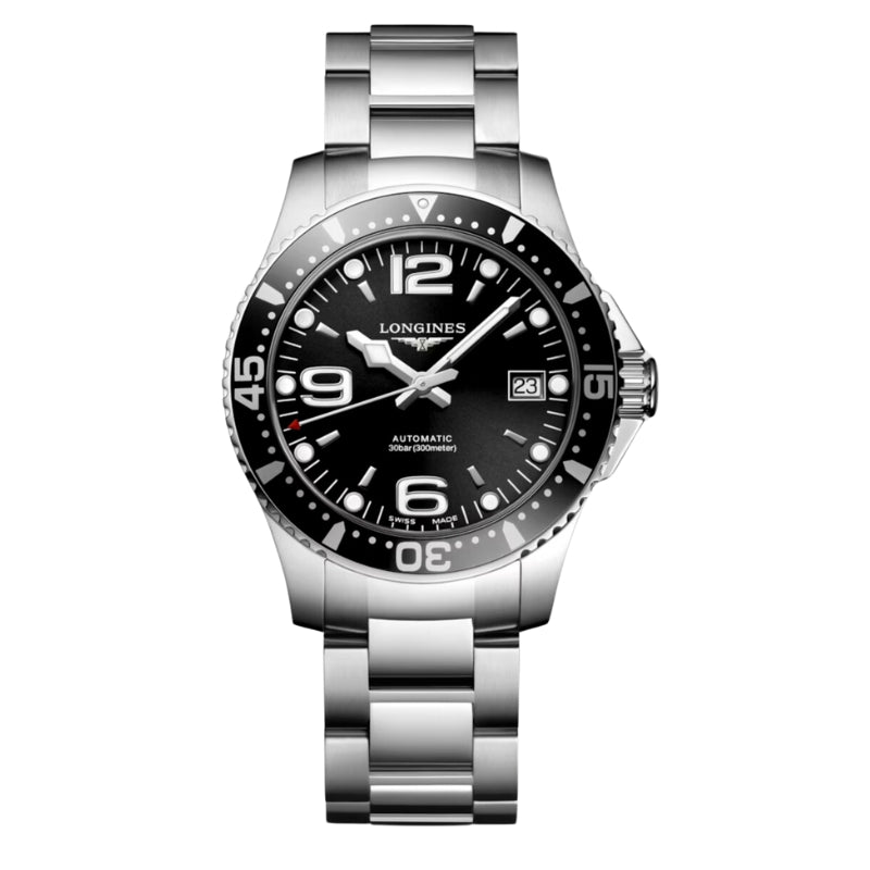 Longines Hydroconquest Black Dial 39mm - L3.741.4.56.6