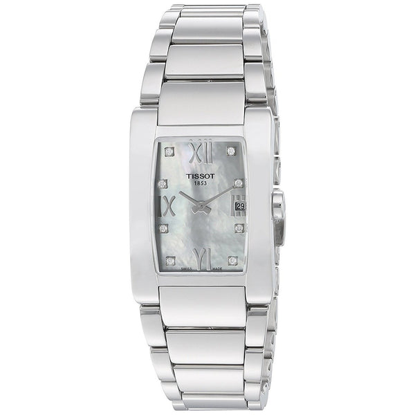 Tissot Women's T0073091111600 T-Trend Diamond Stainless Steel Watch