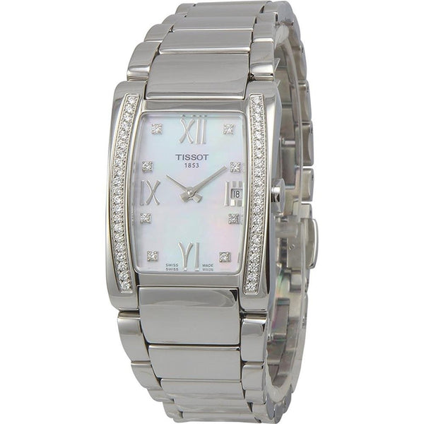 Tissot Women's T0073091111601 Generosi-T Diamond Stainless Steel Watch