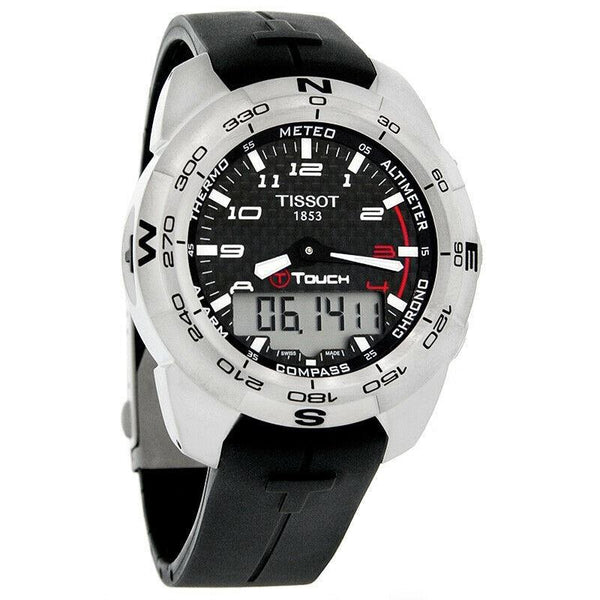 Tissot Men's T0134201720200 T-Touch Expert Black Rubber Watch