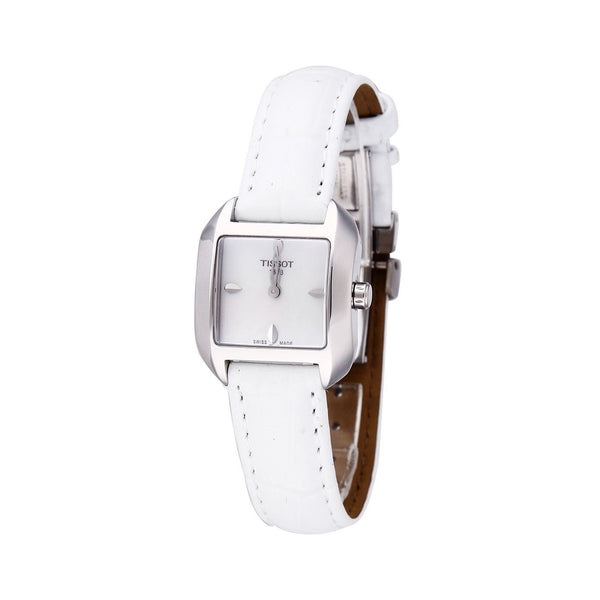 Tissot Women's T02125571 T-Wave White Leather Watch