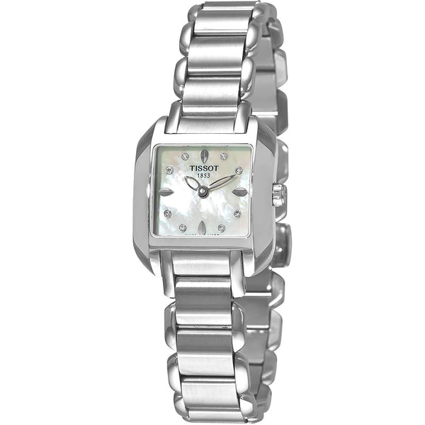 Tissot Women's T02128574 T-Wave Diamond Stainless Steel Watch