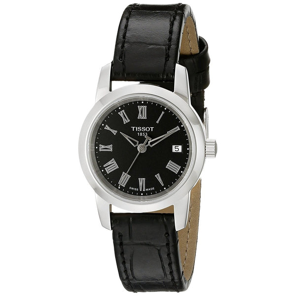 Tissot Women's T0332101605300 Dream Black Leather Watch