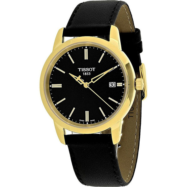 Tissot Women's T0334103605100 T-Dream Black Leather Watch
