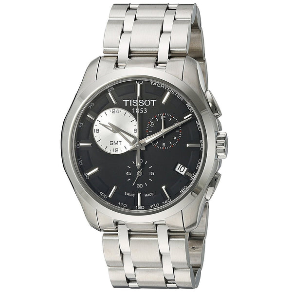 Tissot Men's T0354391105100 Couturier Chronograph Stainless Steel Watch