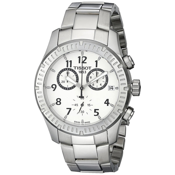 Tissot Men's T0394171103700 V8 Chronograph Stainless Steel Watch