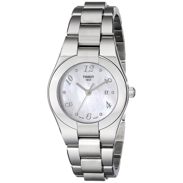 Tissot Women's T0432101111702 Glam Diamond Stainless Steel Watch
