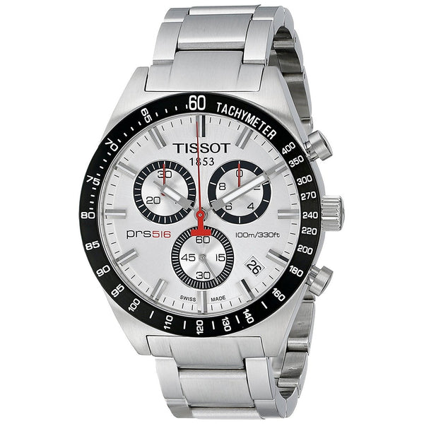 Tissot Men's T0444172103100 T-Sport PRS 516 Chronograph Stainless Steel Watch