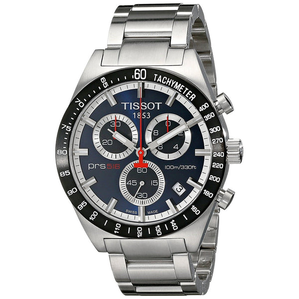 Tissot Men's T0444172104100 PRS 516 Chronograph Stainless Steel Watch
