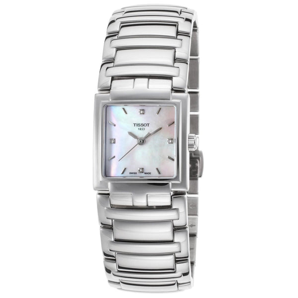Tissot Women's T0513101111600 Evocation Diamond Stainless Steel Watch