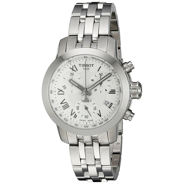 Tissot Women's T0552171103300 PRC 200 Chronograph Stainless Steel Watch