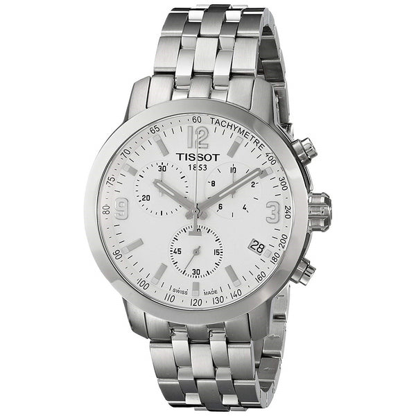Tissot Men's T0554171101700 PRC 200 Chronograph Stainless Steel Watch