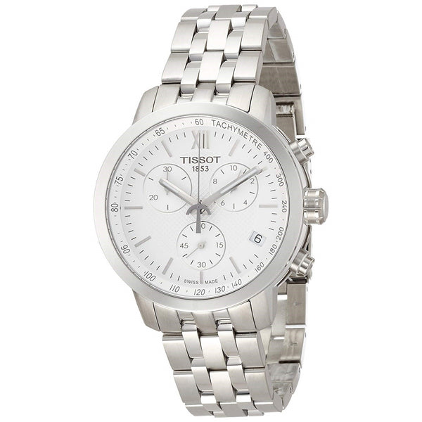Tissot Men's T0554171101800 PRC200 Chronograph Stainless Steel Watch
