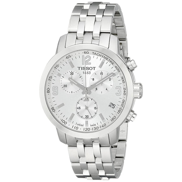 Tissot Men's T0554171103700 PRC200 Chronograph Stainless Steel Watch