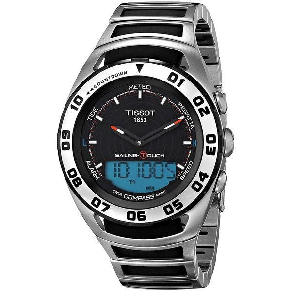 Tissot Men's T0564202105100 Sailing Touch Analog-Digital Two-Tone Stainless Steel Watch