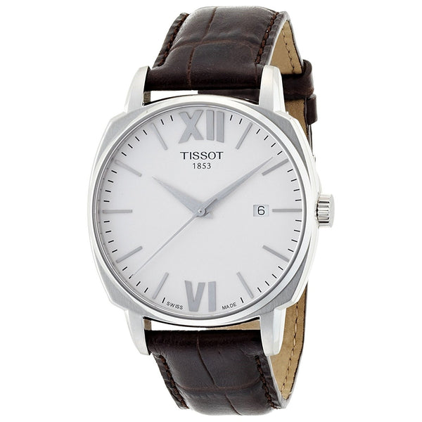 Tissot Men's T0595071601800 T-Lord Automatic Brown Leather Watch