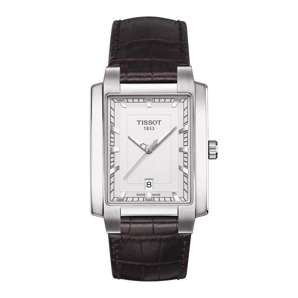 Tissot Men's T0615101603100 T-Trend TXL Brown Leather Watch