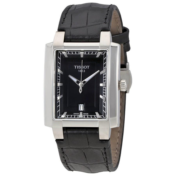 Tissot Men's T0615101605100 T-Trend TXL Black Leather Watch