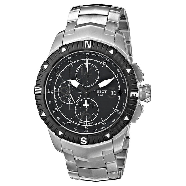 Tissot Men's T0624271105700 T-Navigator Chronograph Automatic Stainless Steel Watch