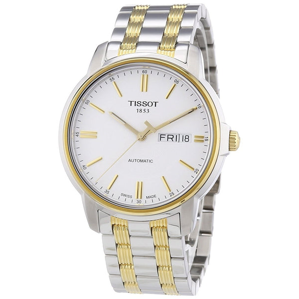 Tissot Men's T0654302203100 T-Classic Automatic Two-Tone Stainless Steel Watch