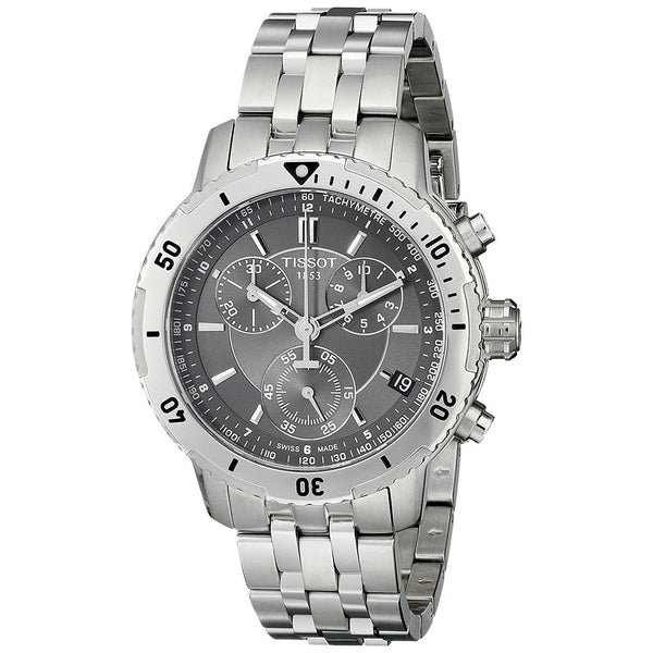 Tissot Men's T0674171105100 PRS200 Chronograph Stainless Steel Watch