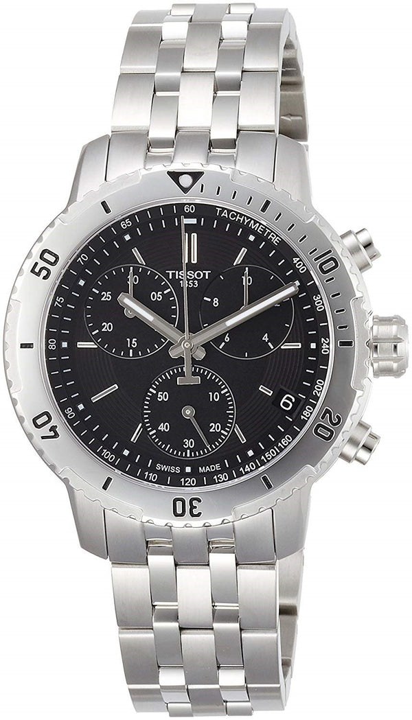 Tissot Men's T0674171105101 T-Sport PRS 200 Chronograph Stainless Steel Watch