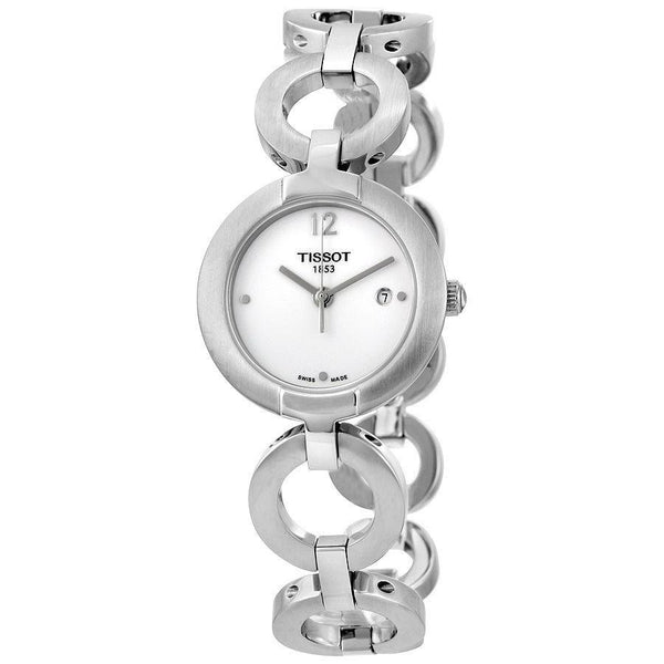 Tissot Women's T0842101101700 Pinky White Stainless Steel Watch