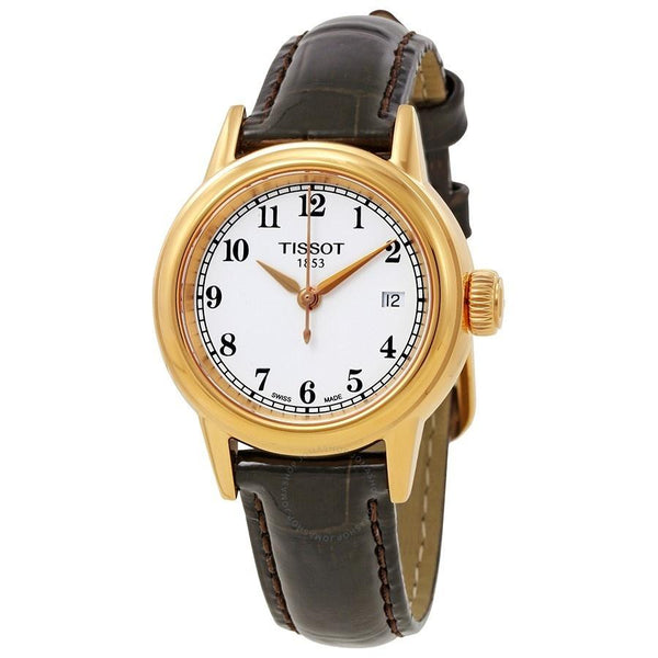 Tissot Women's T0852103601200 Carson Brown Leather Watch
