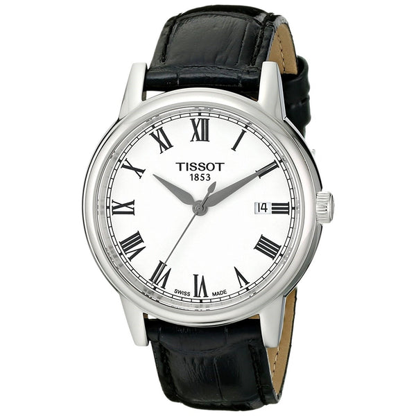 Tissot Men's T0854101601300 Carson Black Leather Watch