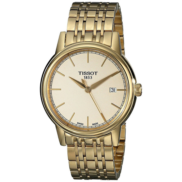 Tissot Men's T0854103302100 Carson Gold-Tone Stainless Steel Watch