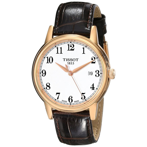 Tissot Men's T0854103601200 Carson Brown Leather Watch