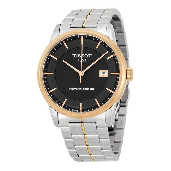 Tissot Men's T0864072205100 T-Classic Powermatic 80 Automatic Two-Tone Stainless Steel Watch