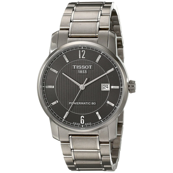 Tissot Men's T0874074405700 T-Classic Automatic Titanium Watch