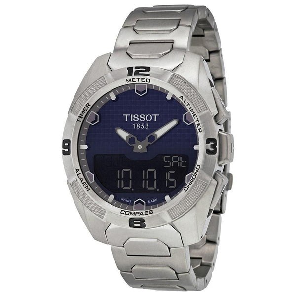 Tissot Men's T0914204404100 T-Touch Expert Analog-Digital Solar Titanium Watch