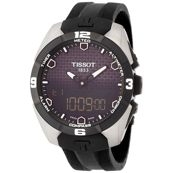 Tissot Men's T0914204705100 T-Touch Expert Black Rubber Watch
