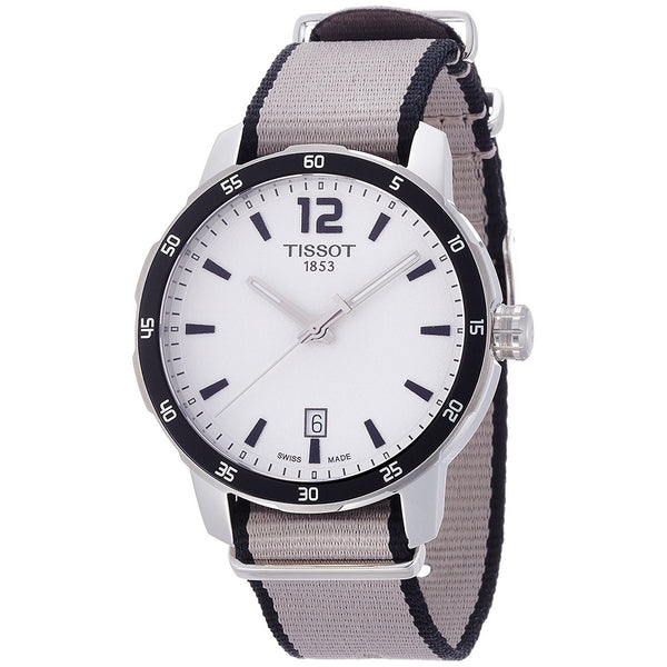 Tissot Men's T0954101703700 Quickster Extra Bands Grey Nylon Watch