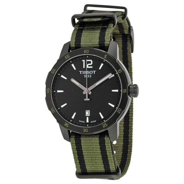 Tissot Men's T0954103705700 Quickster Extra Bands Green Nylon Watch