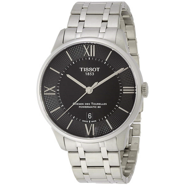 Tissot Men's T0994071105800 T-Classic Chemin Des Tourelles Automatic Stainless Steel Watch