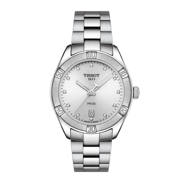 Tissot Women's T1019101103600 PR 100 Stainless Steel Watch
