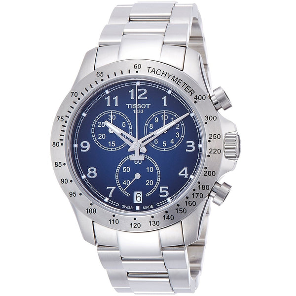 Tissot Men's T1064171104200 V8 Chronograph Stainless Steel Watch