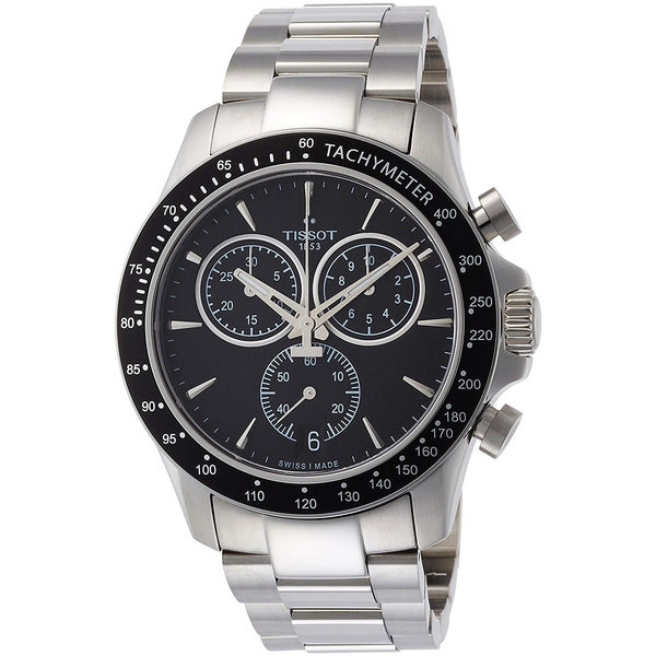 Tissot Men's T1064171105100 T-Sport V8 Chronograph Stainless Steel Watch