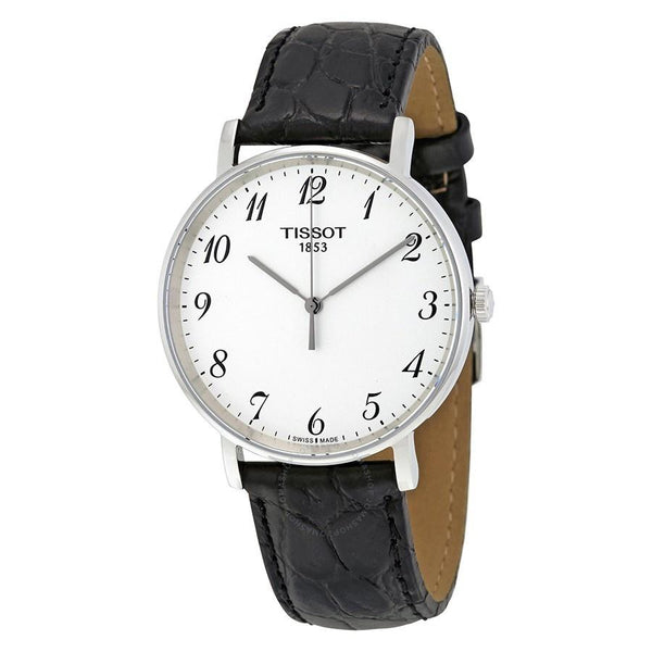 Tissot Men's T1094101603200 T-Classic Everytime Black Leather Watch