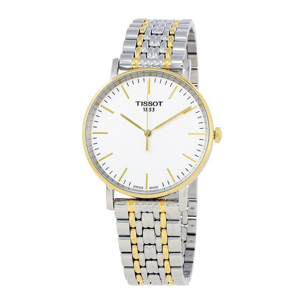 Tissot Men's T1094102203100 T-Classic Everytime Two-Tone Stainless Steel Watch