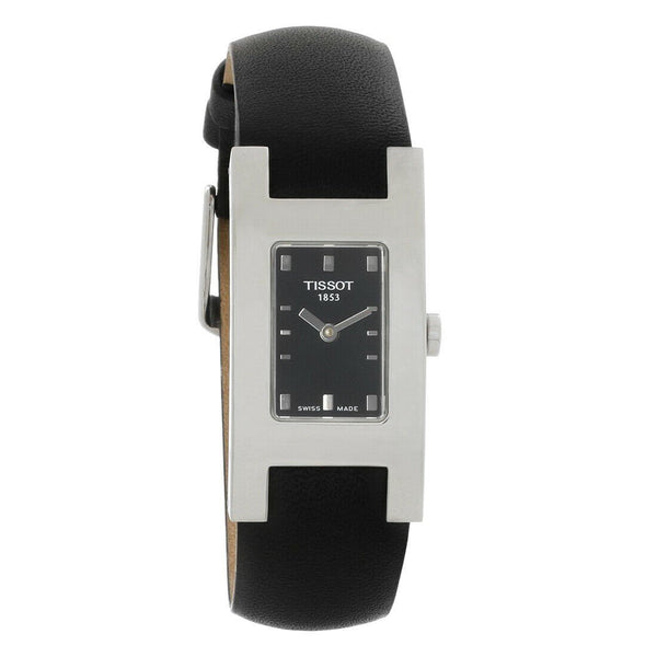 Tissot Women's T11132551 Bellflhour  Black Leather Watch